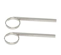 VICASKY 2piezas Anillo Colector para Trompeta Accesorio de Metal para Dedo para Músicos de Valvulas de Trompeta