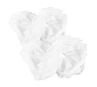 VICASKY 2piezas Bandas Pelo De Encaje Coleteros Elásticos Grandes Coleteros De Encaje Para Niñas Pelo Para Mujer Para Uso Diario y Fiestas