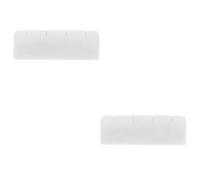 VICASKY 2piezas Banjo Bridge Nut De De Práctico Para Cuerdas De Banjo Accesorio y Para Mejores Melodías