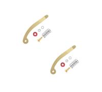 VICASKY 2piezas Barra De Trémolo Vibrato De Reemplazo Para Guitarra Eléctrica Compatible Color Dorado Incluye Resortes y Tornillos Para Jazz Guitars