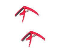 VICASKY 2piezas Capo De Guitarra Accesorio Para Guitarra Clásica y Eléctrica Ligero y Fácil De Usar Para Folk y Country