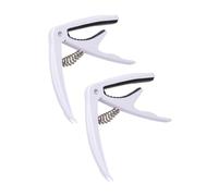 VICASKY 2piezas Capos Para Guitarra y Ukulele Accesorios Ajustables Para Instrumentos De Cuerda Capo