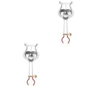 VICASKY 2piezas Clip Para Partituras De Música Práctico y Ligero Para Músicos Marchando Diseño Sencillo Electrochapado Compatible Atriles Accesorio Esencial Para Trombón y Trompeta