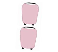 VICASKY 2piezas Cubierta De Lactancia Multifuncional Para Carritos Compras Protectora Color Rosa Para Mamás Espacios Públicos Protección Completa Sol y Miradas Indeseadas