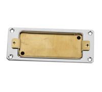 VICASKY 2piezas Cubiertas Selladas Para Pastillas Humbucker Marcos De Pastillas Placa Base Para Guitarra Eléctrica Plateadas