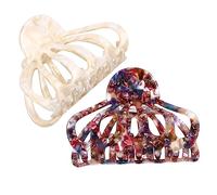 VICASKY 2piezas Horquilla Retro Geometría Pinza Cabello de Mujer Conjunto Antideslizante Fuerte Sujeción Accesorio para Peinar el Cabello Fiestas o Diario