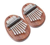 VICASKY 2piezas Mini Kalimba Teclas Instrumento Musical Portátil Para Adultos Piano De Pulgar Para Compartir y Aprender Música Diseño Elegante y Sonido Encantador