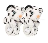 VICASKY 2piezas Muñeca De Pulsera Pulseras De De Animales Para Niñas Diseño De Leopardo Nieves Para Fiestas De Cumpleaños y Regalos De Juguete