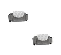 VICASKY 2piezas Organizador Para Cochecito Bolsa De Almacenamiento Multifuncional Compartimentos y Aislamiento Para Paseos Bebés Color Gris