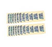 VICASKY 2piezas Pegatinas De Guitarra Para Diapasón Adhesivo Para Instrumento Musical Decorativo Colorido Diseño Creativo Adecuado Para Guitarra Eléctrica