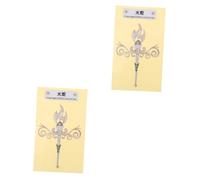 VICASKY 2piezas Pegatinas Decorativas Para Guitarra De Calcomanías Para Diapasón Adhesivos Para Guitarras Acústicas y Eléctricas Para Amantes Música