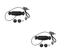 VICASKY 2piezas Pickup De Guitarra Eléctrica Caparazón De Quimera Roja Pastilla Magnética Para Guitarra Acústica Accesorio Portátil Para Sonido Diseño Compacto y Duradero