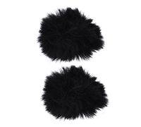 VICASKY 2piezas Protector De Felpa Para Micrófono Resistente Al Viento Antisalpicaduras Accesorio Práctico