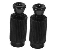 VICASKY 2piezas Reemplazo Pernos Trémolo Guitarra Eléctrica Anclaje Puente Trémolo Tornillo Elevación Color Negro