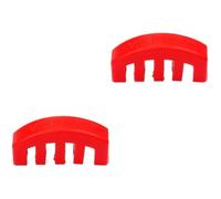 VICASKY 2piezas Silenciador De Goma Para Violín Rojo Práctico y Duradero Control De Volumen Para Práctica Acústica Accesorios De Instrumento Musical