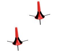 VICASKY 2piezas Soporte Portátil Para Clarinete y Ocarina Estable y Práctico Diseño De Tres Patas Para Instrumentos De Viento Para Músicos Movimiento