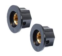 VICASKY 2piezas Tapa de Perilla de Tono para Guitarra Accesorios para Instrumentos de Perillas Giratorias de Control para Potenciómetros de Audio