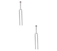VICASKY 2piezas Tenedor De Afinación De Inoxidable Para Guitarra y Violín Afinador Musical Portátil Para Músicos y Docentes Incluye Estuche Protector Tono y Duradero