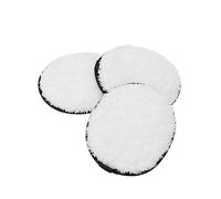 VICASKY 3 almohadillas de limpieza facial reutilizables de microfibra, maquillaje natural para una limpieza suave de la piel, toallitas desmaquillantes lavables y prácticas, color ovalado