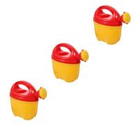 VICASKY 3 botellas de riego juguetes para niños al aire libre juguetes para niños hervidor de agua planta regadera regadera juguete de baño al aire libre juego herramientas dibujos animados regaderas