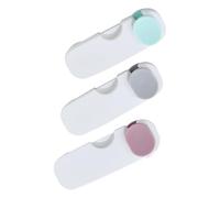 VICASKY 3 cerraduras de seguridad para armarios y seguro para niños ajustable y duradero seguro para bebés y protección contra pellizcos y fácil de manejar