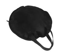 VICASKY 3 Piezas Bolsa De Tela Para Tapete De De Silenciador De Bolsa De Baquetas Mochila Porta De Baquetas Bolsas De Almacenamiento Black