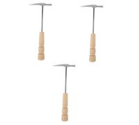 VICASKY 3 piezas Kalimba martillo de afinación de metal con mango de madera, herramienta de ajuste precisa para piano de pulgar y otros instrumentos musicales, portátil para músicos, uso versátil