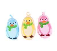 VICASKY 3 Piezas toallita de baño bañera bebe bañera bebé esponjas naturales bath esponja de baño toallas de baño para bebés goma de baño para niños adorable bola de baño Cuerpo Depurador