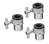VICASKY 3 Piezas Tornillos De Ajustador De Soporte Tornillo De Ala Pieza De Instrumento De Percusión Pieza De De Repuesto Conector De Soporte De Bloqueo De Soporte De