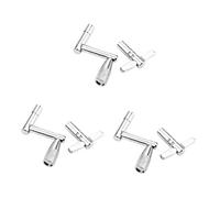 VICASKY 3 Sets Essential Accesorios Metal Llave Set Para Tambores Tambores Y tuning
