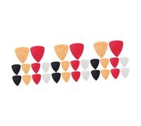 VICASKY 30 Piezas púas para ukelele punzón de púa de guitarra plumillas de guitarra púas de ukelele acoustic guitar complementos Accesorios de de fieltro selecciones
