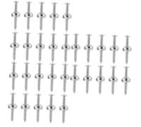 VICASKY 30piezas Casquillos De Cuello y Tornillos Para Guitarra Eléctrica Fijación Duradera y Reducción De Ruido Conector Entre Mástil y Cuerpo De Guitarra