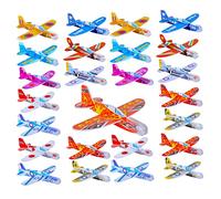 VICASKY 32 aviones para niños pequeños, juguetes voladores para niñas, aviones para hacer espuma al aire libre, para EVA