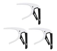 VICASKY 3juegos Cejilla De Guitarra Profesional Púa Capo Portátil Para Guitarras Acústicas y Eléctricas Diseño Ergonómico y Duradero Para Músicos