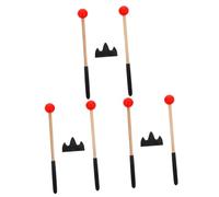 VICASKY 3juegos Palos De Percusión Para De Lengua Soporte Accesorio Reutilizable Para Principiantes y Ligero y Fácil De Usar