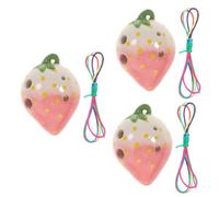 VICASKY 3pcs 6 ocarina profesional creativo ocarina instrumento de viento viejo xun instrumentos musicales principiante instrumento de viento instrumento étnico principal recuerdo niño cerámica rosa