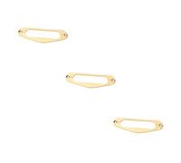 VICASKY 3piezas Anillo De Montaje De Pickup De Guitarra Eléctrica De Dorado Para Single Coil y Humbucker Accesorio Compatible Guitarras Estilo St Unidad Gbf