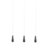 VICASKY 3piezas Bastón De Dirección De De Para Conciertos Pala De Conductor Musical De Dirección Para Banda Mango Negro y Cómodo