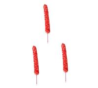 VICASKY 3piezas Cepillo De Limpieza Para Flauta De Cuerpo Accesorio De Limpieza Para y Piccolos Diseño Ergonómico y Antideslizante y Mantiene El Instrumento Rojo