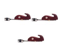 VICASKY 3piezas Gancho Ajustable Para De Erhu De Sándalo Rojo Herramienta Para Músicos De Erhu Accesorio De Sándalo Fácil Instalación y Uso Para