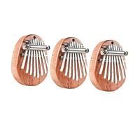 VICASKY 3piezas Kalimba Notas Para Principiantes Instrumento Musical Portátil De Pulgar Fácil De Usar y Compacto Para Adultos