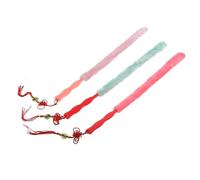 VICASKY 3piezas Pinceles De Limpieza Para Guzheng Cerdas De Pelo De Conejo De Para Instrumentos Rojo Rosa Azul