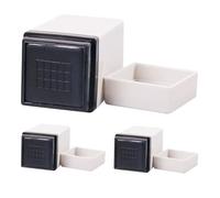 VICASKY 3piezas Sellos de Bolsillo para Acordes de Guitarra Sellos de Goma Portátiles para Ukelele Accesorio de Música Fácil de Usar para Músicos y Maestros para Práctica y Lección