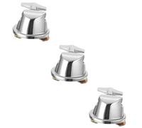 VICASKY 3piezas Soporte De Base De Hierro Plateado Compatible Varios Modelos Montaje Fácil y Sonido Excepcional