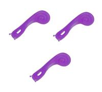 VICASKY 3piezas Soporte De Violín Forma De Caracol De Empuñadura Para Principiantes Ayuda De Enseñanza Color Morado Herramienta De Práctica Para Mejorar Técnica y Postura