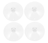 VICASKY 4 Piezas Accesorios Para Ventosa De Goma Ventosas Transparentes Para Soporte De Guitarra Para Practicar En El Suelo