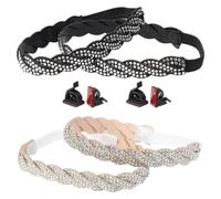 VICASKY 4 Piezas Correas Elásticas para Zapatos de Tacón Decoración de | Reemplazo para Calzado sin Tiras, Instalación Rápida, Mejora el Ajuste, Uso Diario y Baile