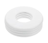VICASKY 4 Piezas Cubierta de Escalera para Piscina, Redonda Partida, ABS | Piscinas Enterradas y Sala de Equipos, Cubre Tuberías de Pared, Instalación Rápida, Mejora Estética