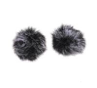 VICASKY 4 Piezas Micrófono Cortavientos Accesorios para Micrófonos Cubierta de Micrófono a Prueba de Viento Espuma de Micrófono Cubierta Lavalier Sm7b Bolsa de Micrófono Cubierta Antimic-Cubierta de