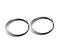 VICASKY 4 Piezas ribete de guitarra cinturón con incrustaciones de guitarra tira de filetes de ukelele guitarra acústica acoustic guitar guitarras reparar la tira de unión el plastico